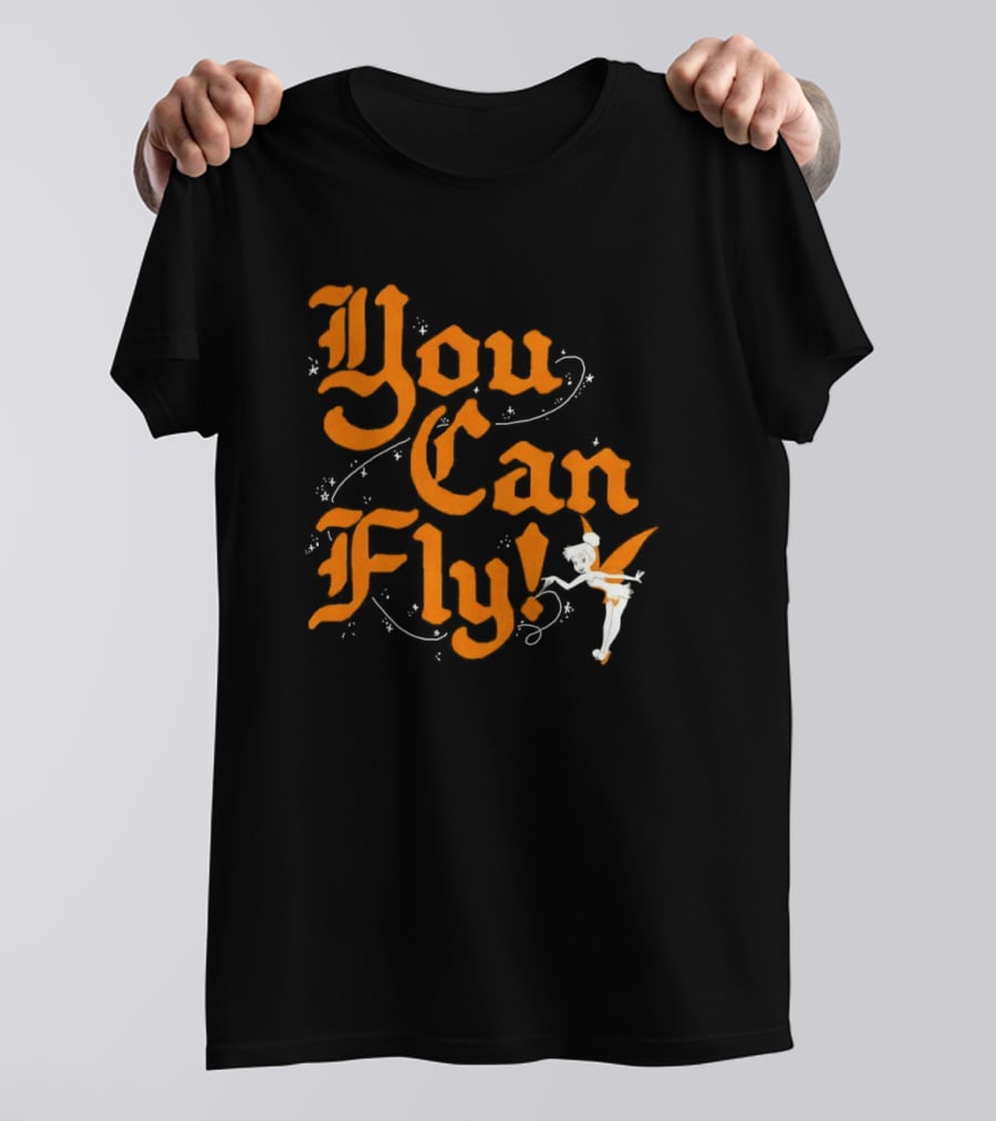 Tinker Bell Disney You Can Fly Fantasy Adventure T-Shirt