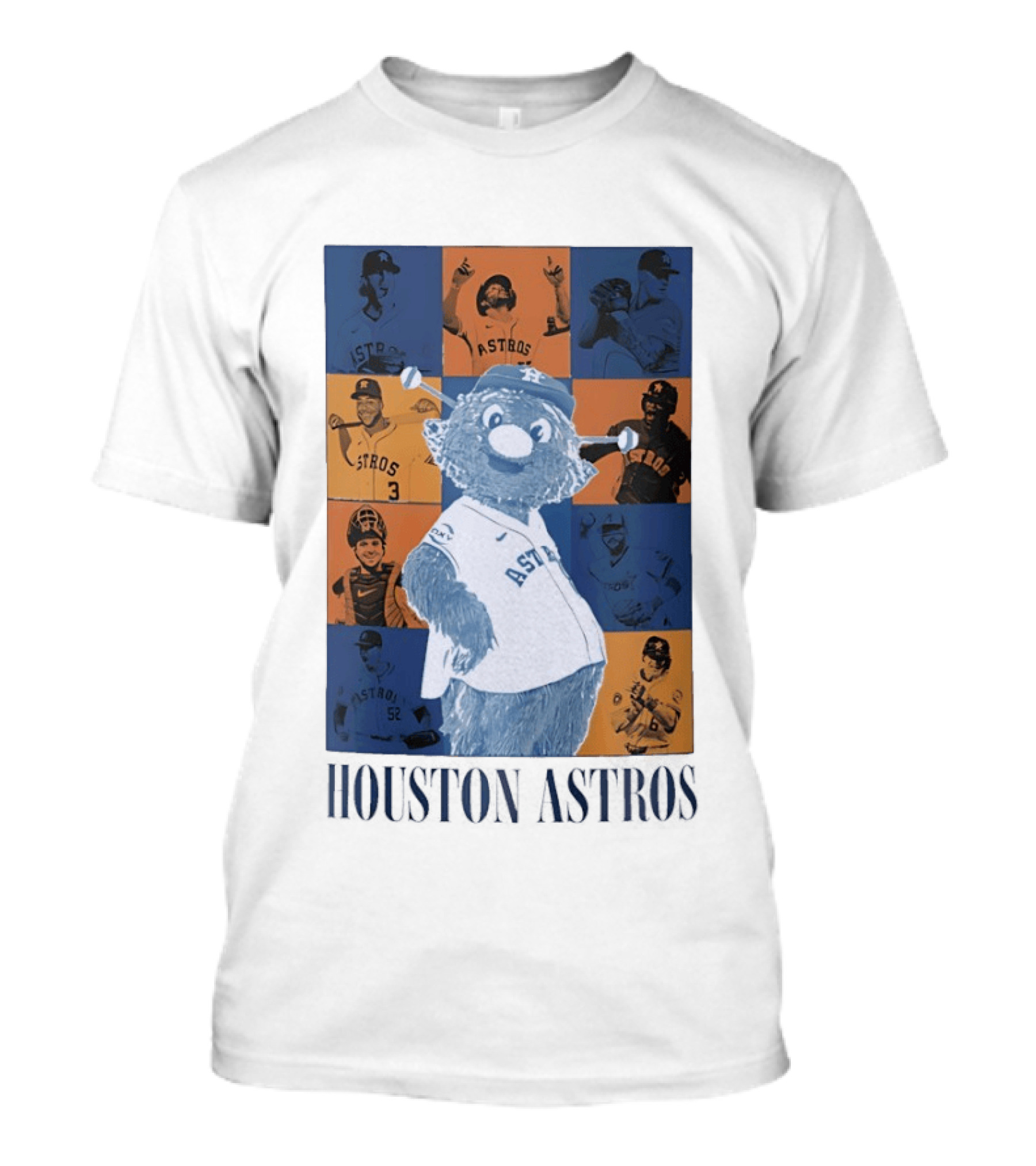 Houston Astros Eras Tour 2026 Legend Collage T-Shirt