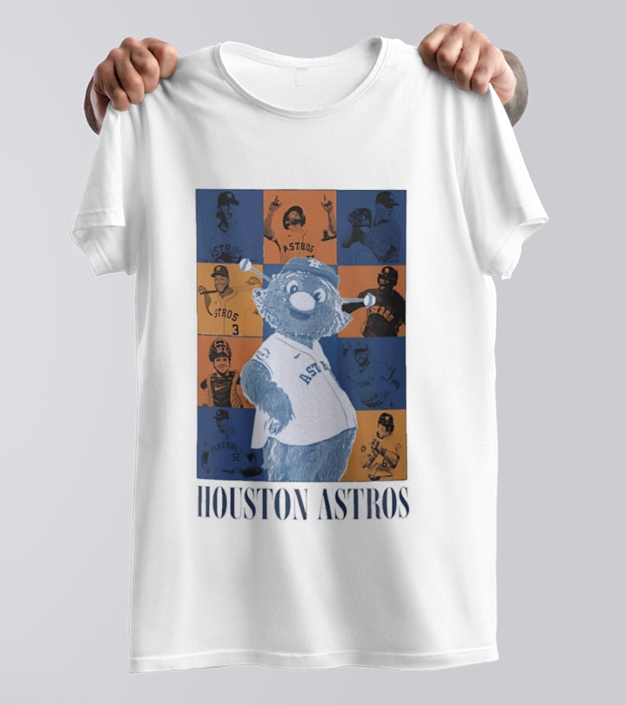 Houston Astros Eras Tour 2026 Legend Collage T-Shirt