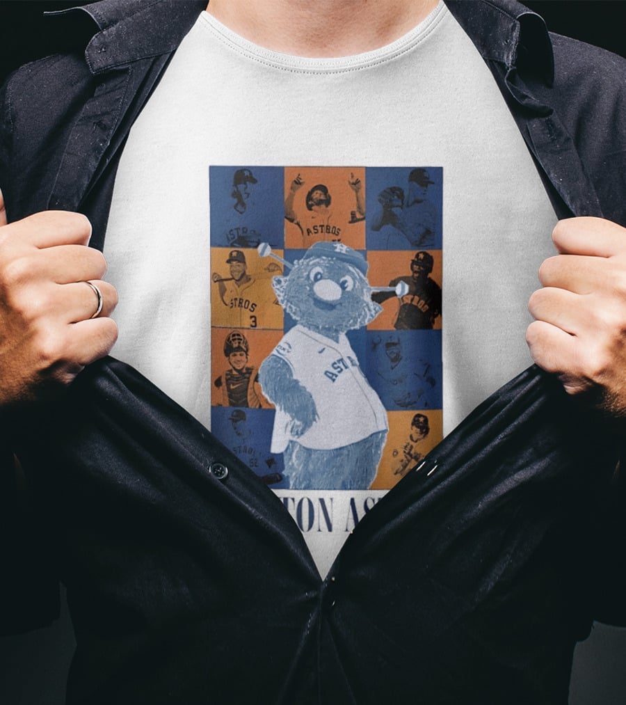 Houston Astros Eras Tour 2026 Legend Collage T-Shirt