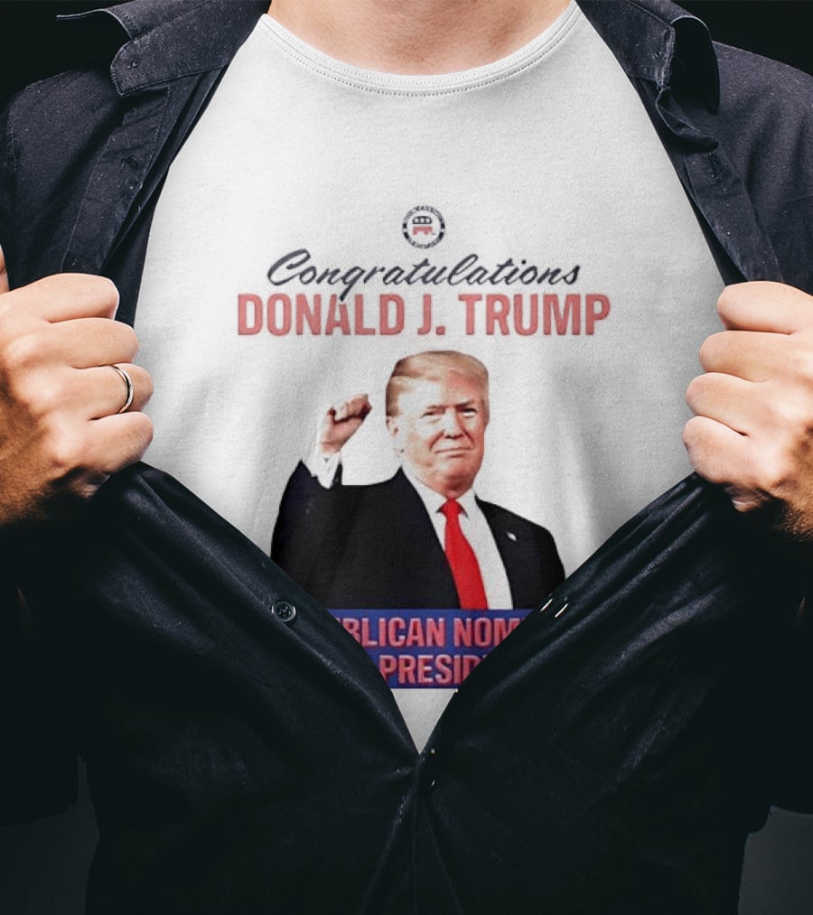 Donald J Trump Republican Nominee For President Conservatives T-Shirt