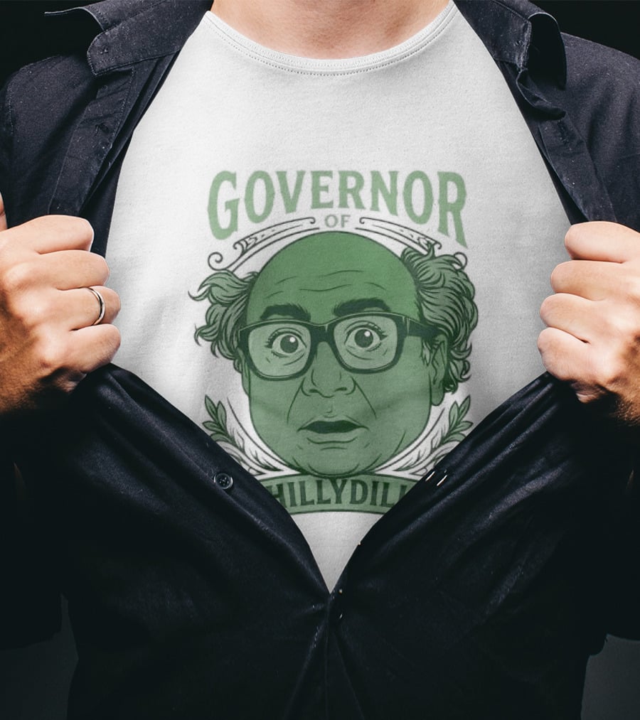 Danny Devito Governor Phillydilly T-Shirt