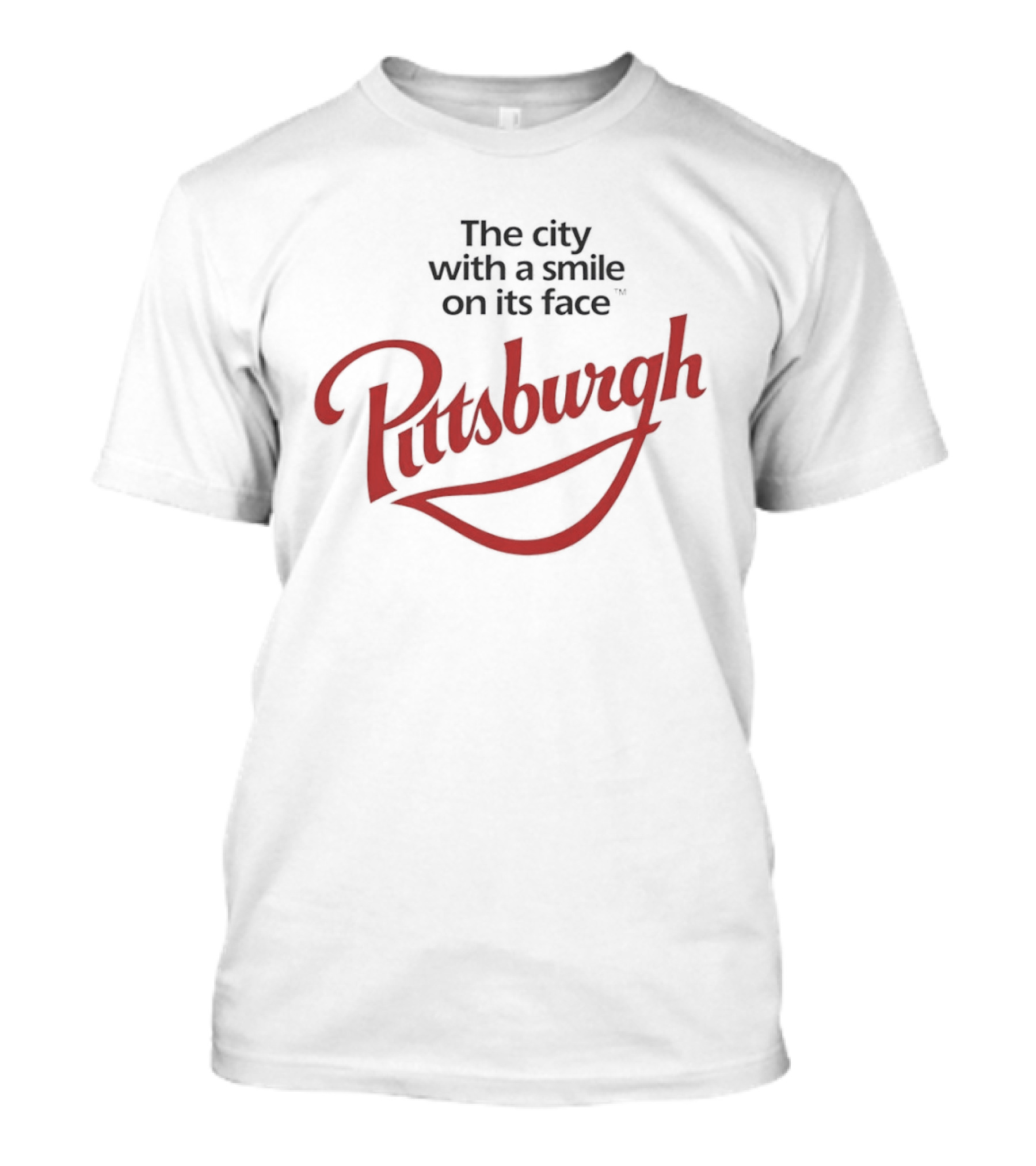 The City With A Smile On Its Face Pittsburgh T-Shirt