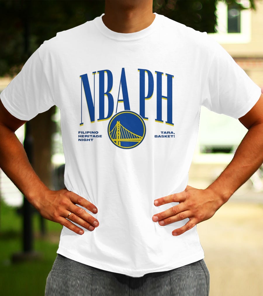 NBA Golden State Warriors Filipino Heritage Night Tara Basket T-Shirt
