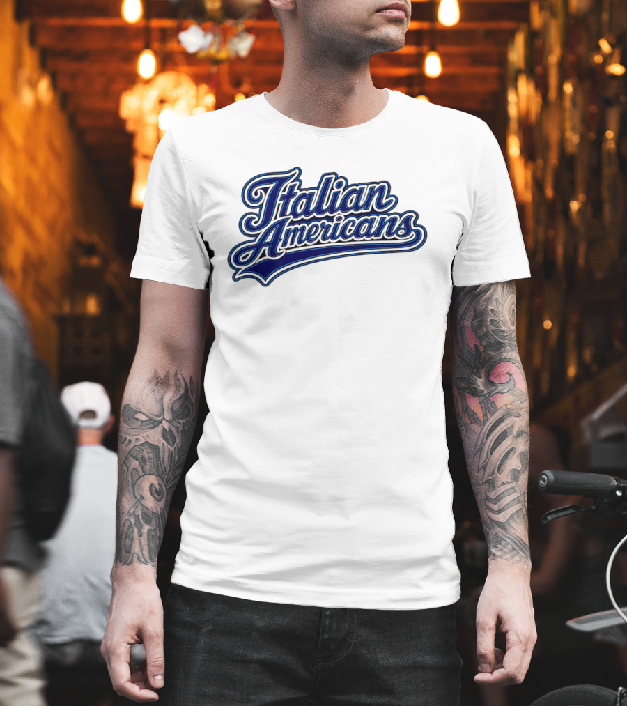 Italian Americans 2026 Baseball T-Shirt