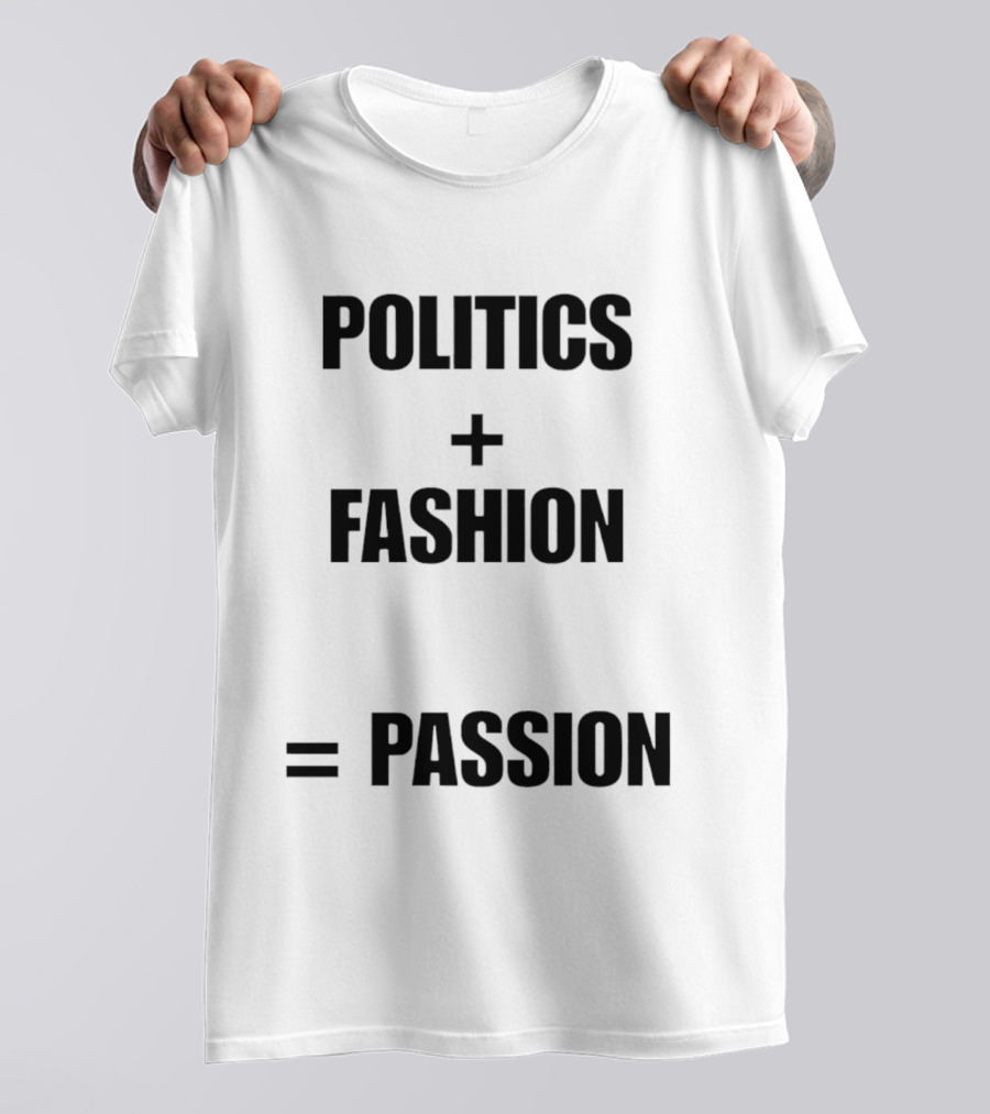 Politics Fashion Passion John F Kennedy Jr T-Shirt