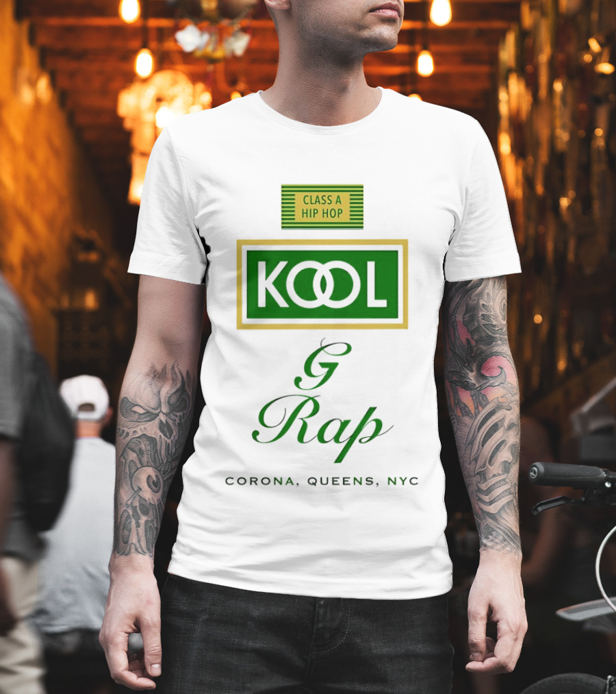 Class A Hip Hop Kool G Rap Corona Queens NYC T-Shirt