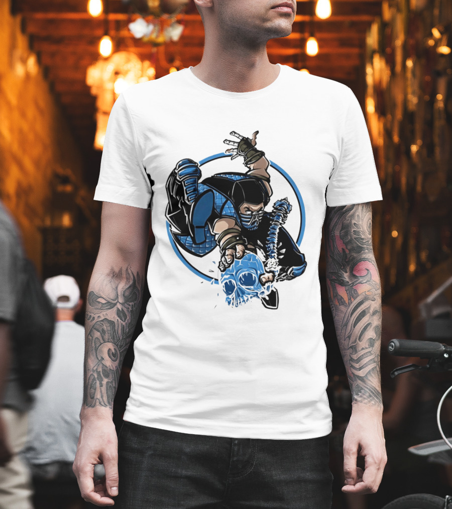 Sub Zero Mortal Kombat X Venom Amazing Spider Man 300 Cover T-Shirt