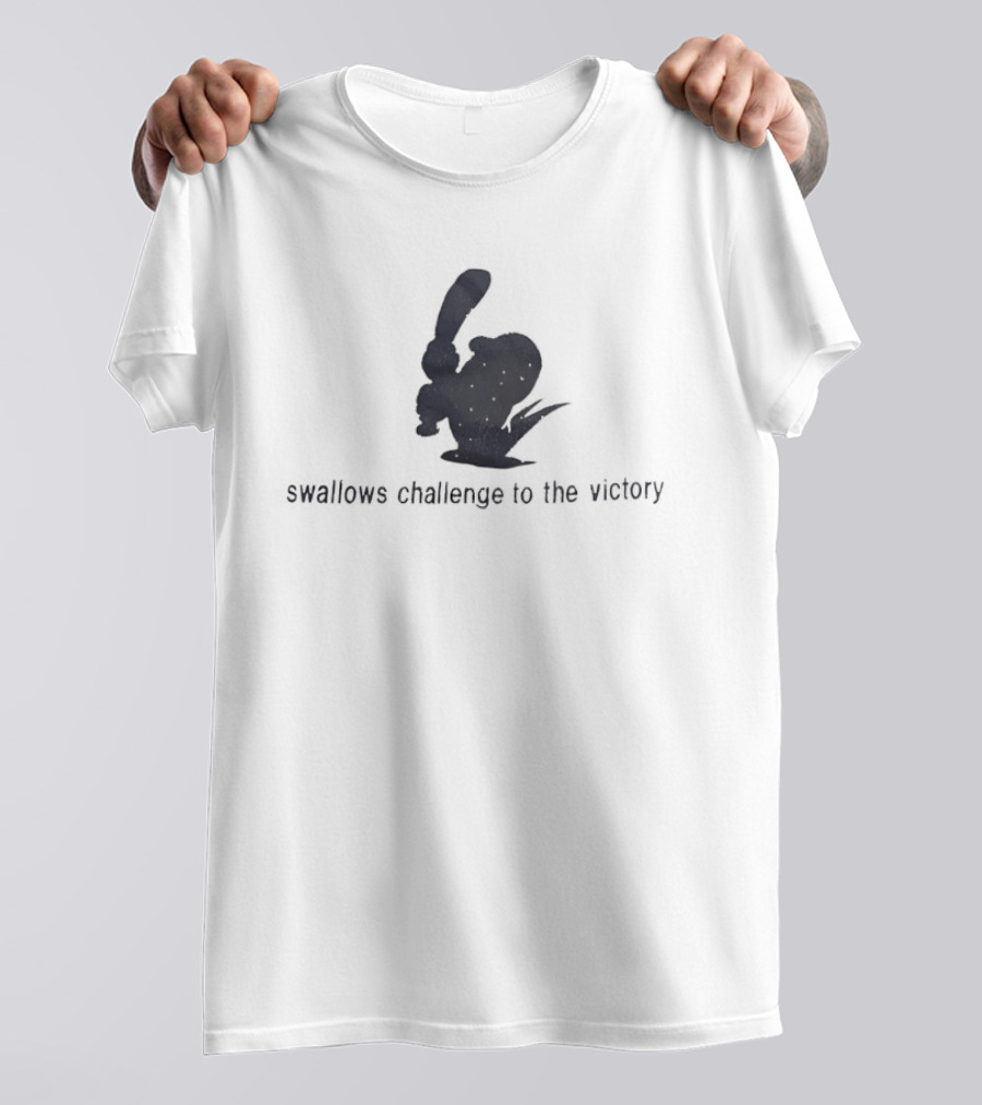 Swallows Challenge To The Victory Baseball Bird T-Shirt