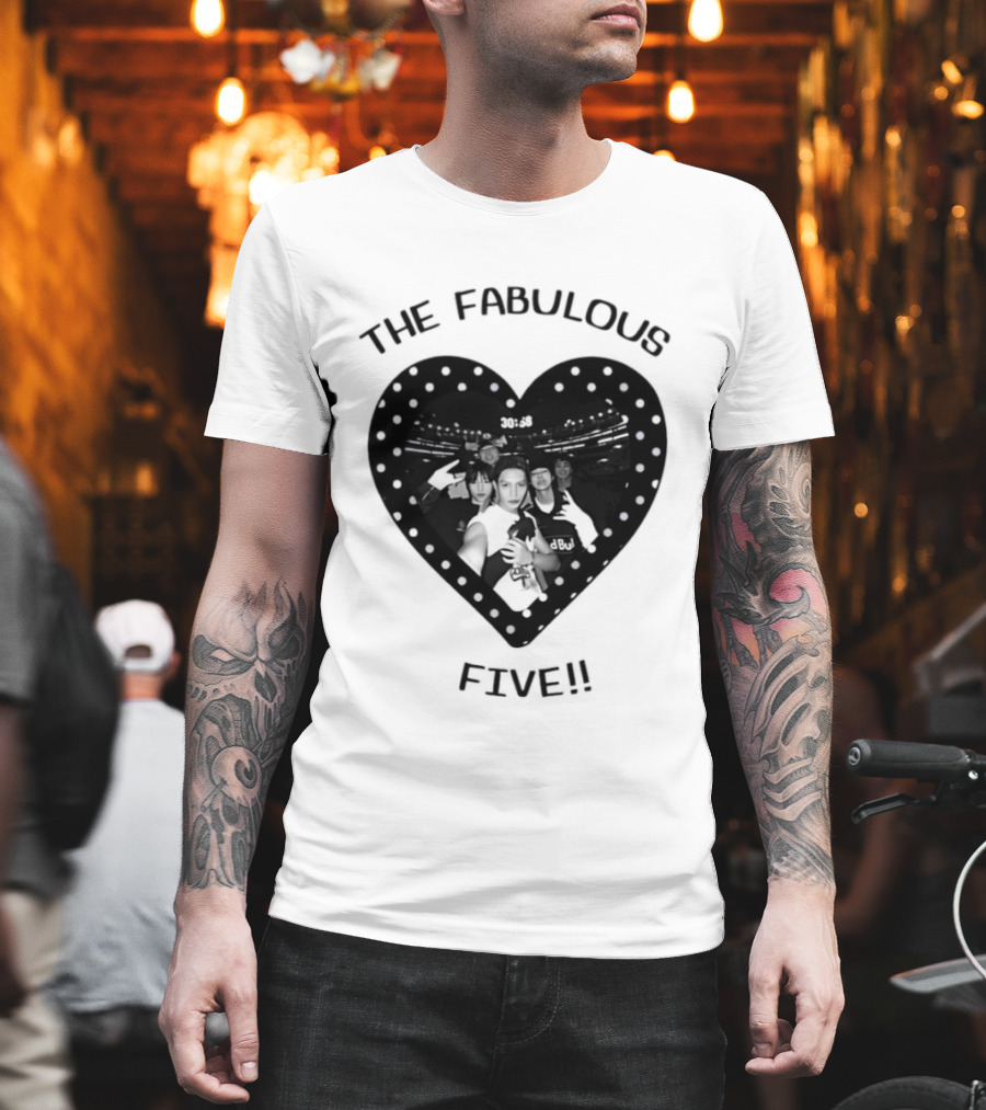 The Fabulous Five Heart Team T-Shirt