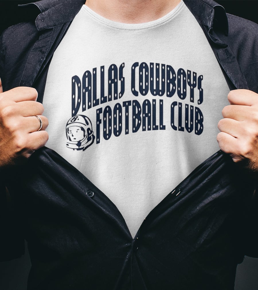 Dallas Cowboys Football Club Vintage Helmet T-Shirt