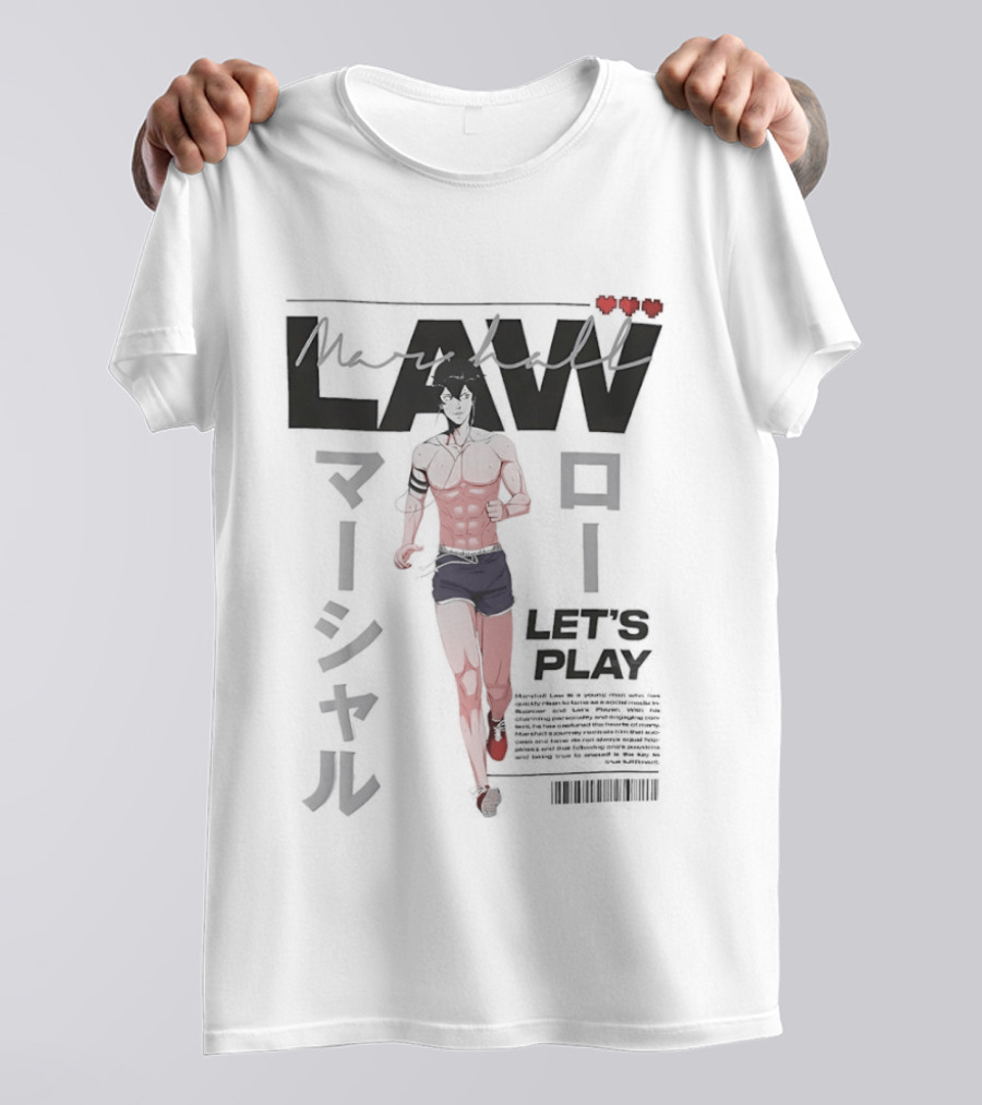 LAW LET'S PLAY Magazine Cover T-Shirt