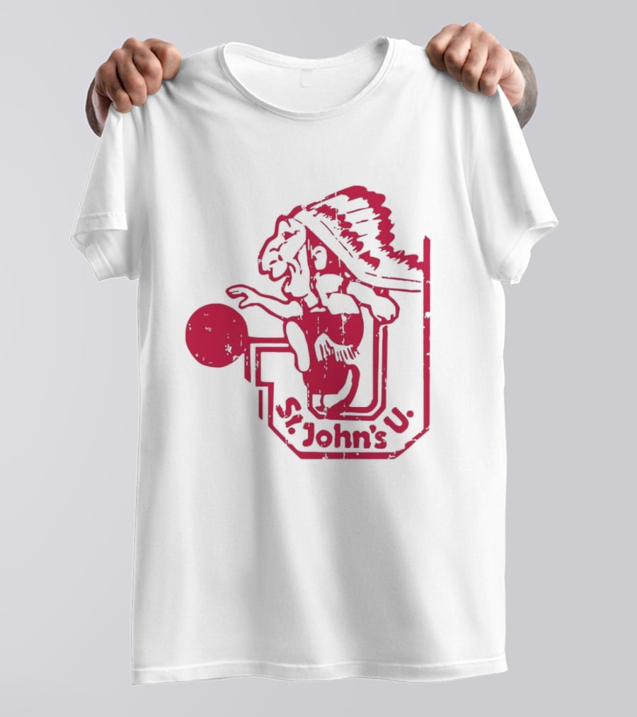 St John's University 1974 1988 Basketball T-Shirt