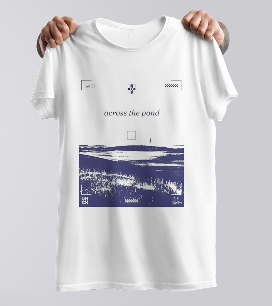 Across The Pond UNCC Soccer Team Tower Bridge T-Shirt