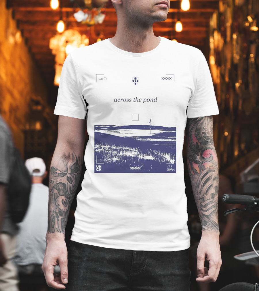 Across The Pond UNCC Soccer Team Tower Bridge T-Shirt