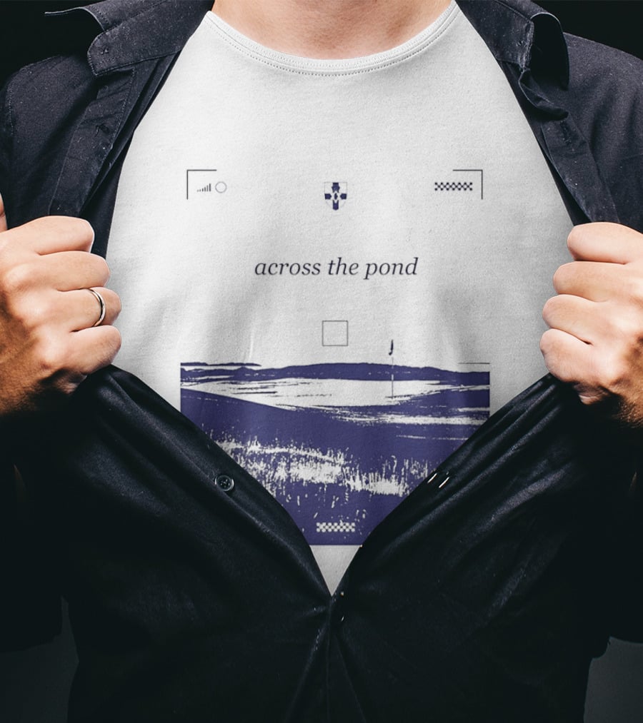 Across The Pond UNCC Soccer Team Tower Bridge T-Shirt