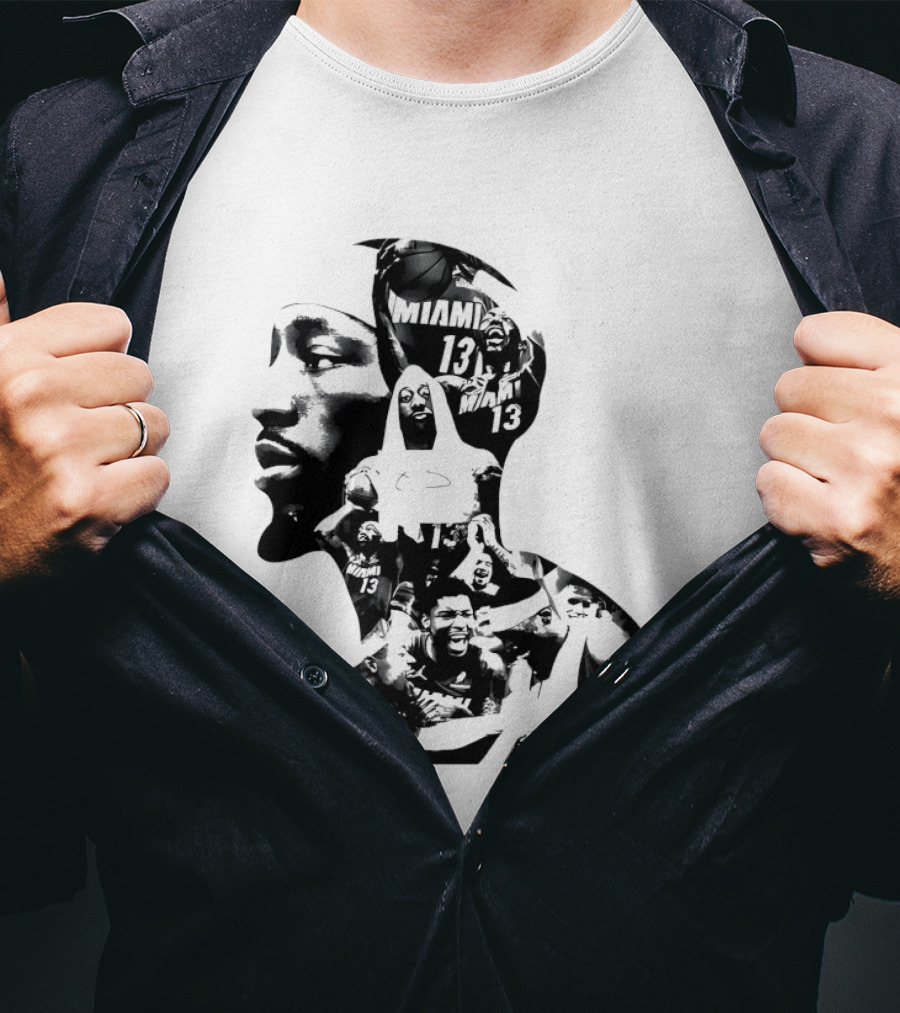 Miami 13 Bam Adebayo Basketball 83 Points T-Shirt
