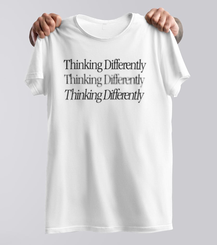 Canoopsy Thinking Differently Repeated T-Shirt