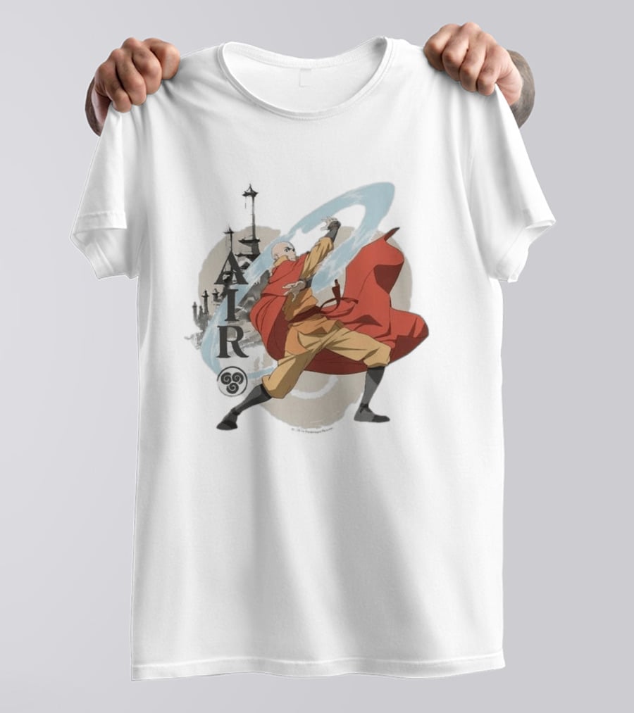 Complex Pop Avatar The Last Airbender First Look Aang Airbending T-Shirt