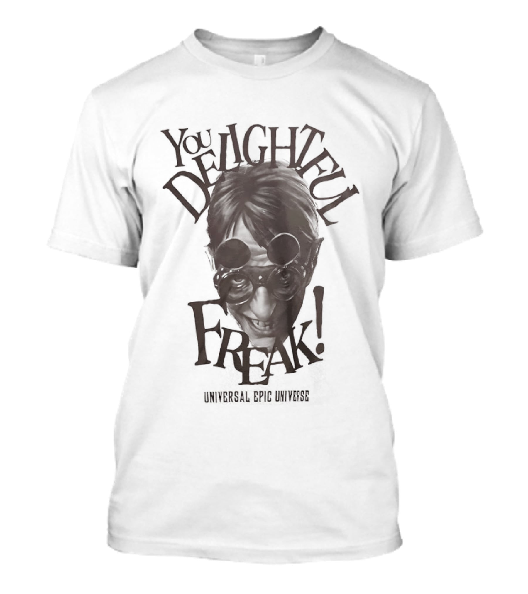You Delightful Freak Universal Epic Universe Skull T-Shirt