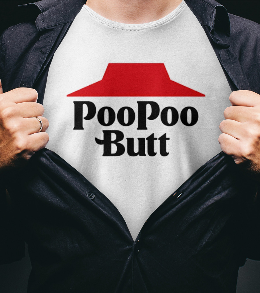 PooPoo Butt Pizza Hut T-Shirt