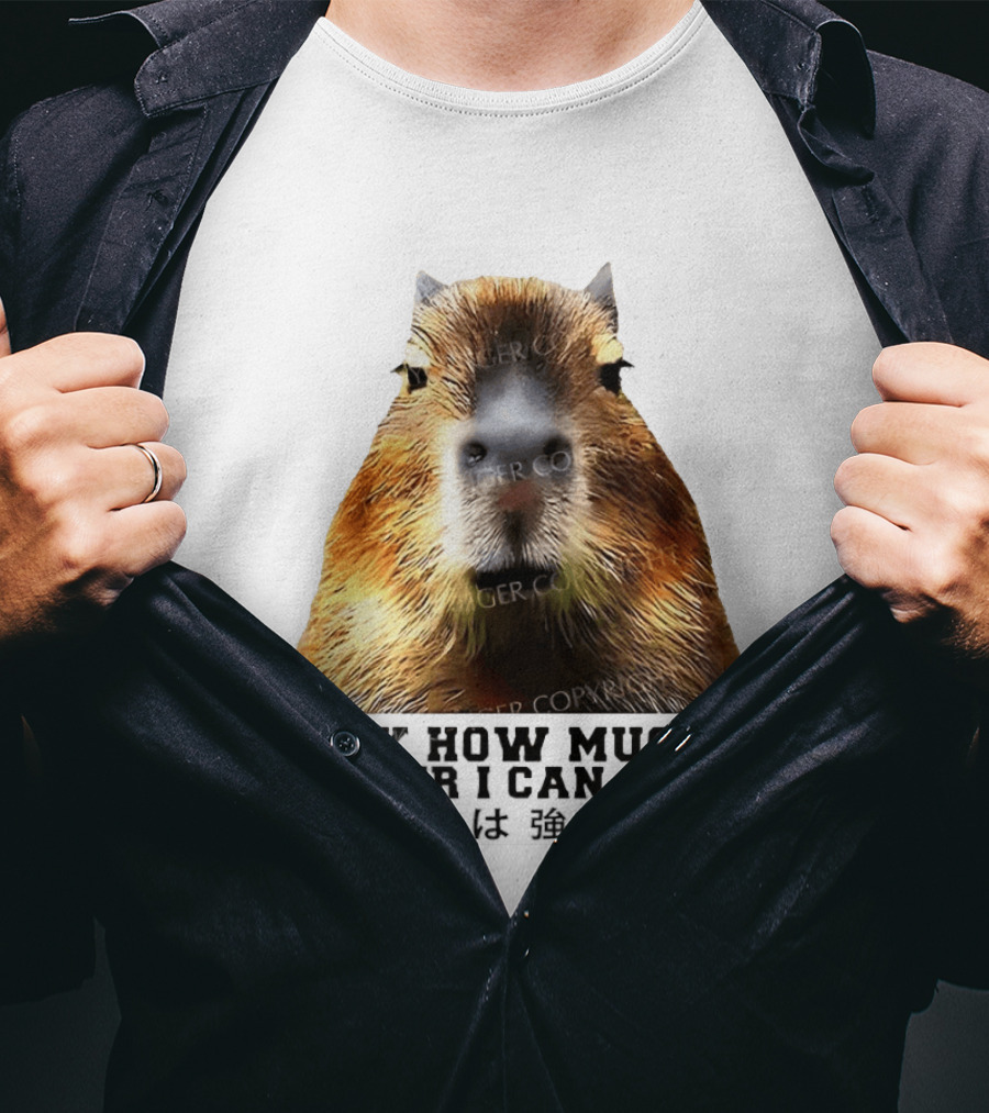 Capybara Idk How Much Longer I Can Slay T-Shirt