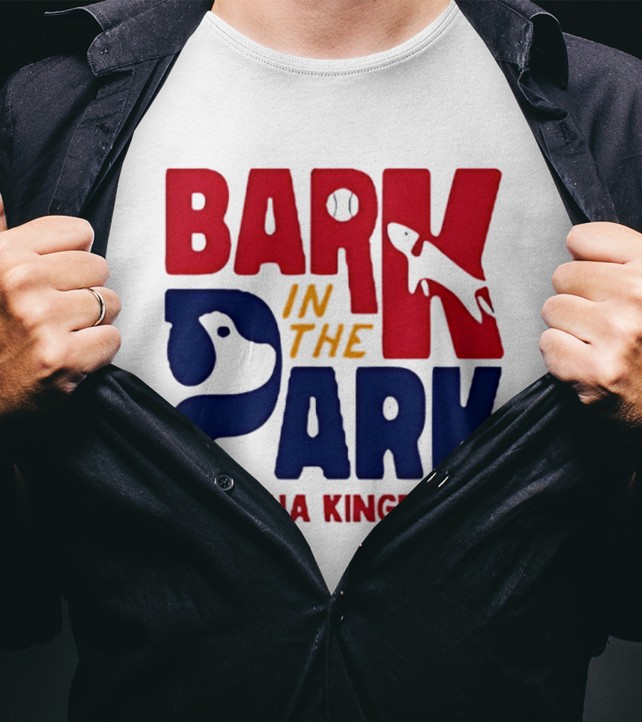 Kenosha Kingfish Bark In The Park Event With Playful Dog And Fish T-Shirt