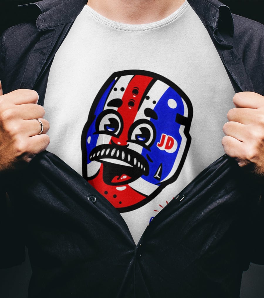 New York Rangers Goalie Mask JD Oh Baby Happy Friday T-Shirt