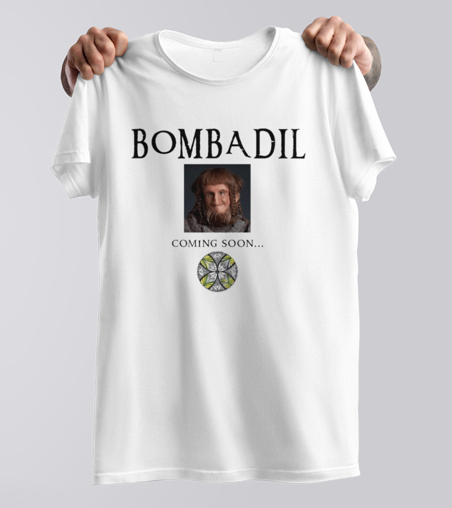 Bombadil Coming Soon Medieval Character With Celtic T-Shirt