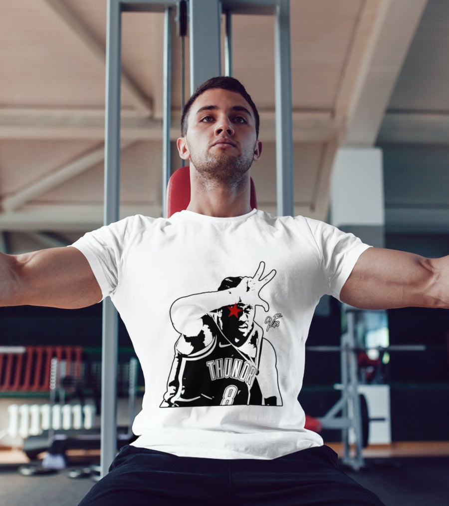 Jalen Williams JDub OKC Thunder NBA Three Point Celebration T-Shirt