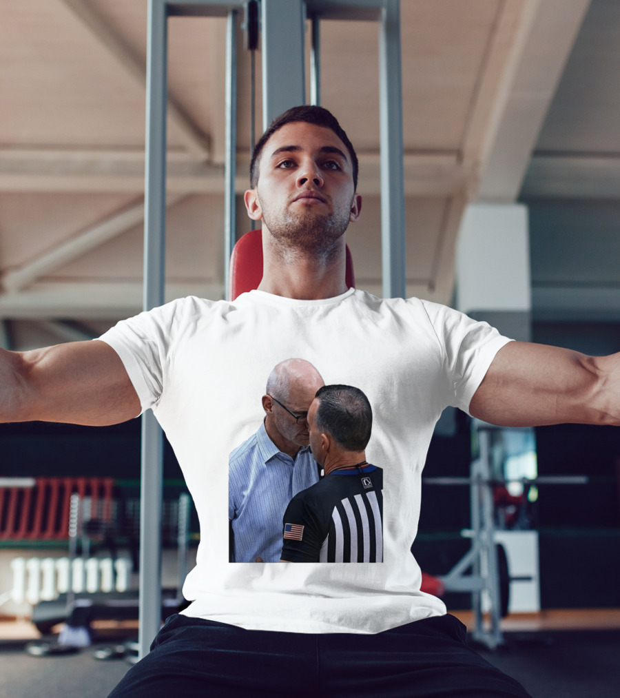 Dan Hurley Uconn Huskies Headbutt Confrontation With Referee Basketball Moment T-Shirt