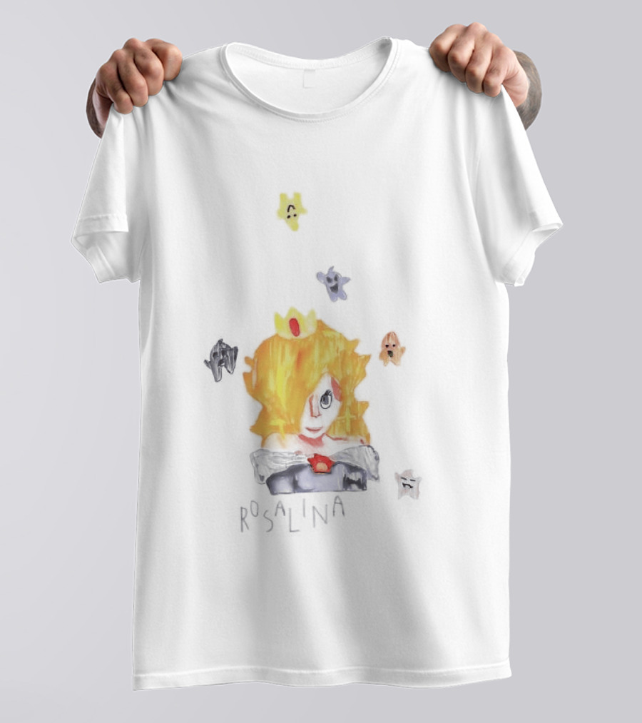 Rosa Lina Meme Yellow Star Crown Princess T-Shirt