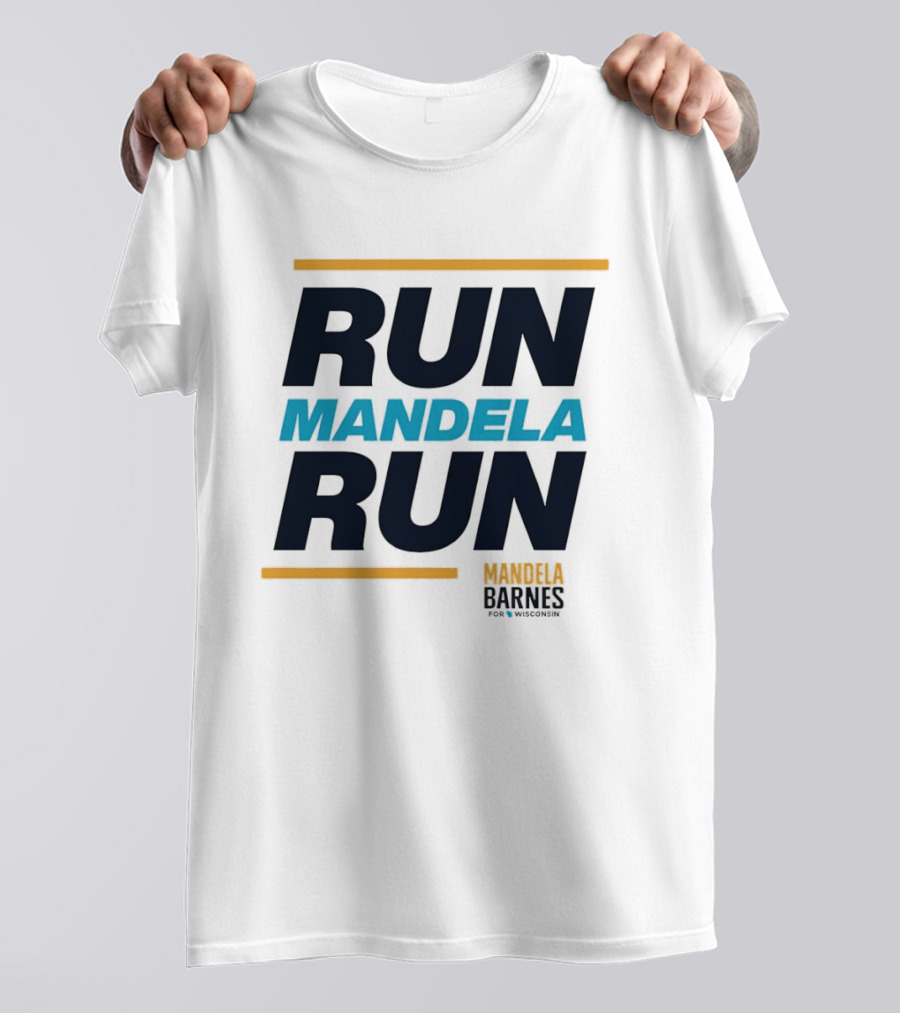 Run Mandela Run Mandela Barnes For Senate T-Shirt