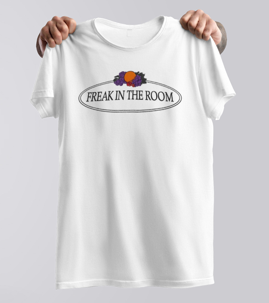 Freak In The Room Fruit Grapes And Orange T-Shirt