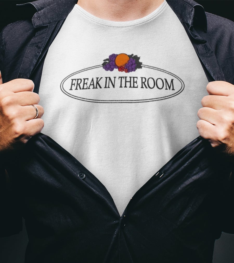 Freak In The Room Fruit Grapes And Orange T-Shirt
