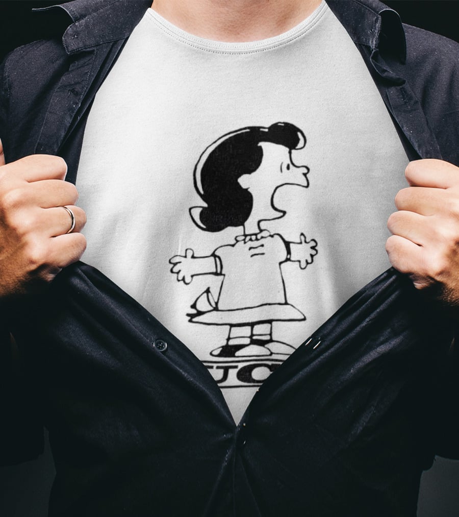 Lucy Van Pelt Peanuts Vintage Character 1960 T-Shirt