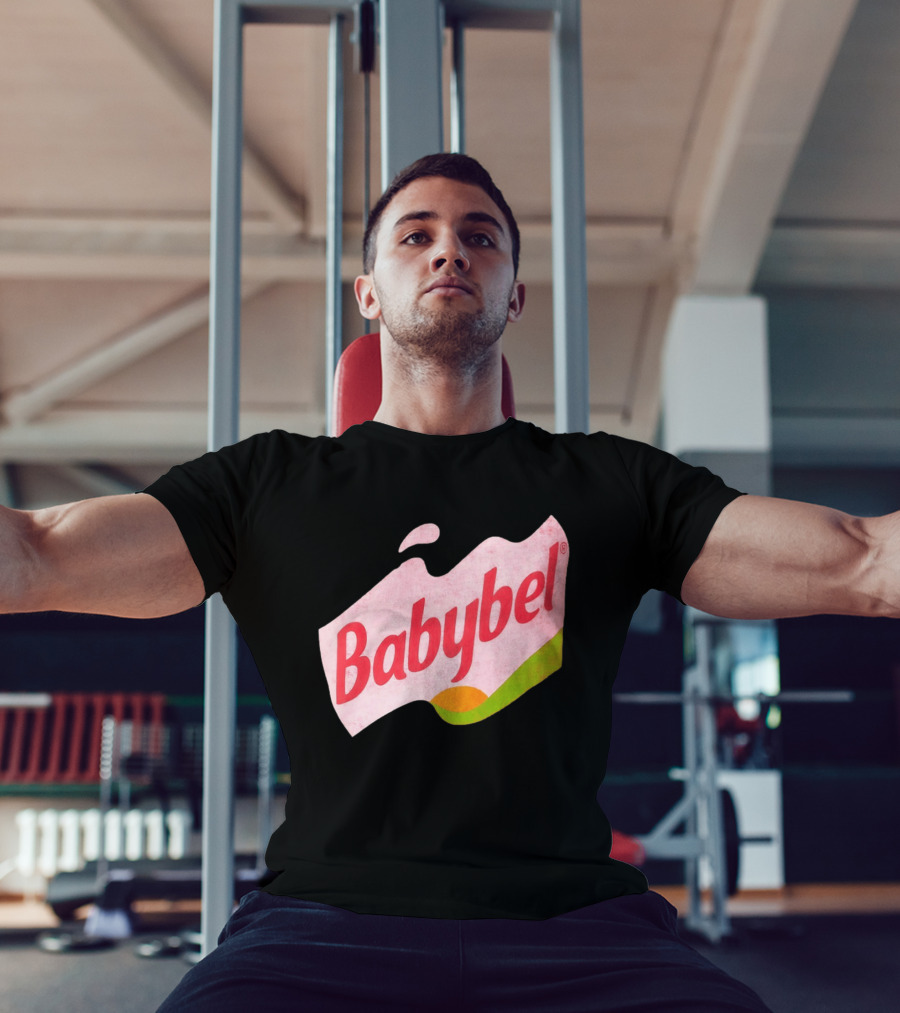 Babybel Snack Cheese Retro Style Branding T-Shirt