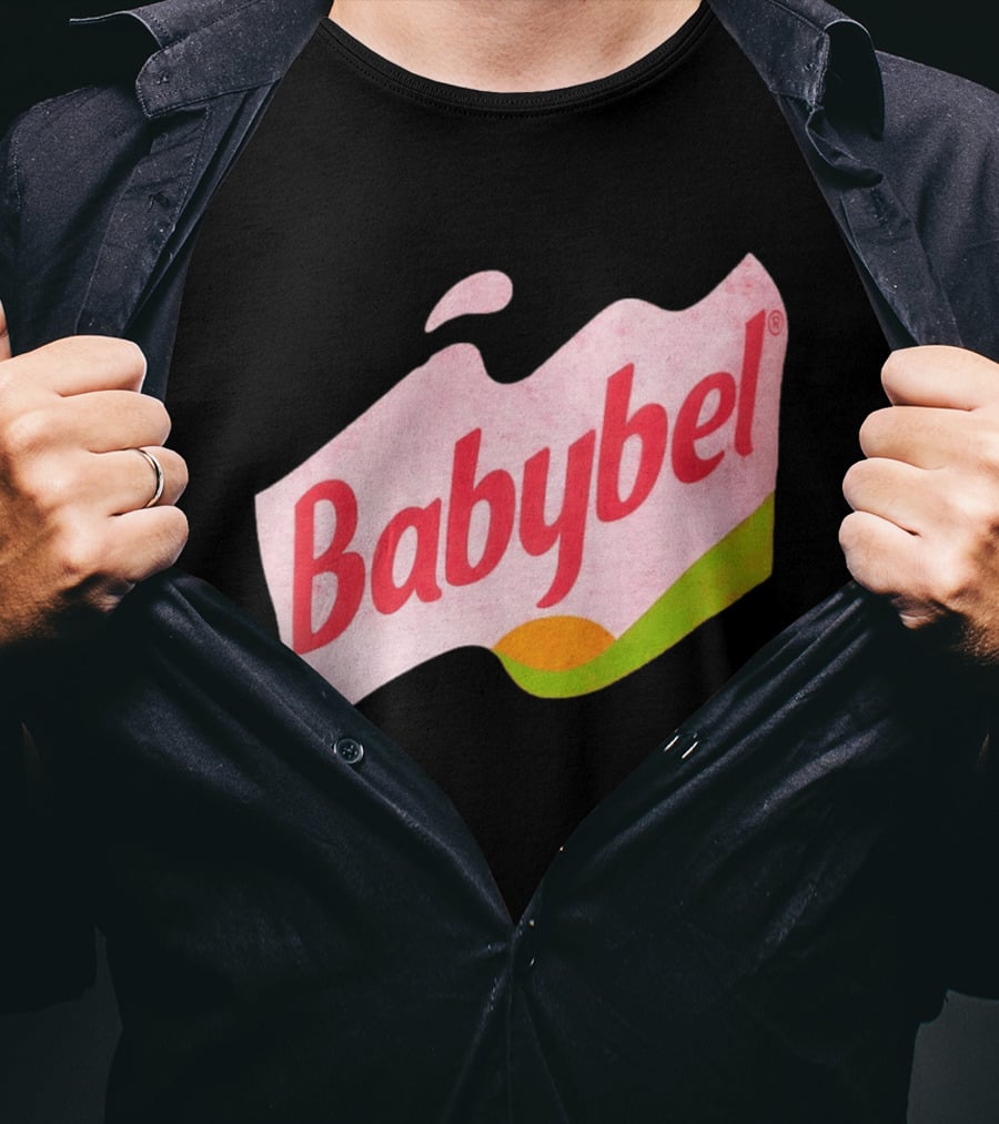 Babybel Snack Cheese Retro Style Branding T-Shirt