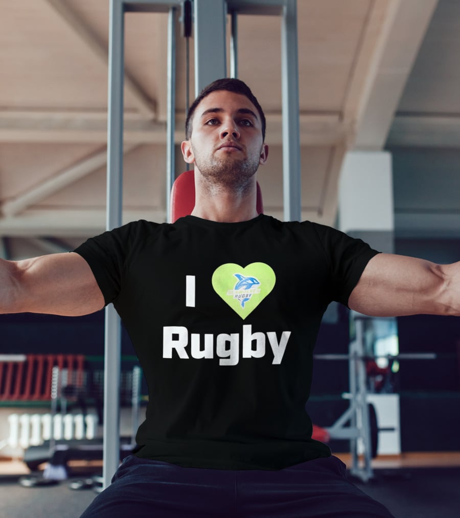 I Love Rugby Seattle Seawolves Heart T-Shirt