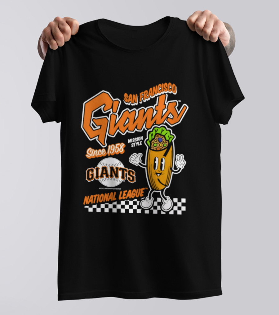 San Francisco Giants Mission Style Since 1958 National League T-Shirt