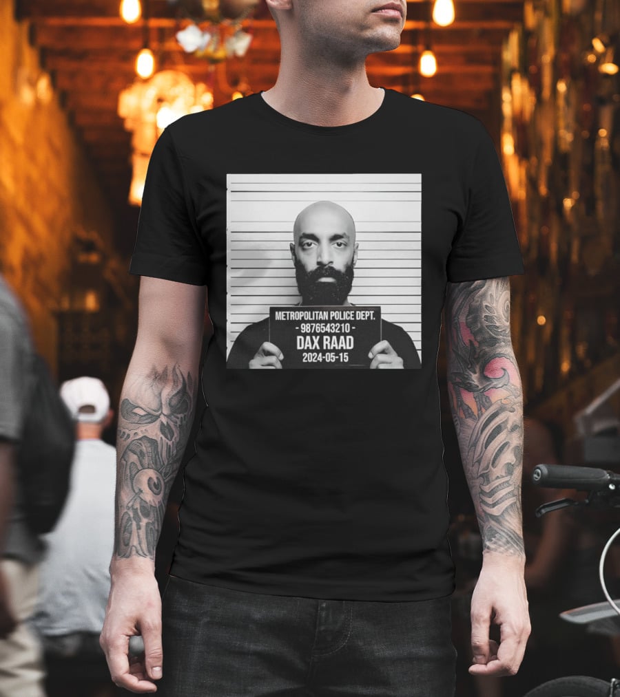 Metropolitan Police Dept Dax Raad 9876543210 Shot 2024 05 15 T-Shirt