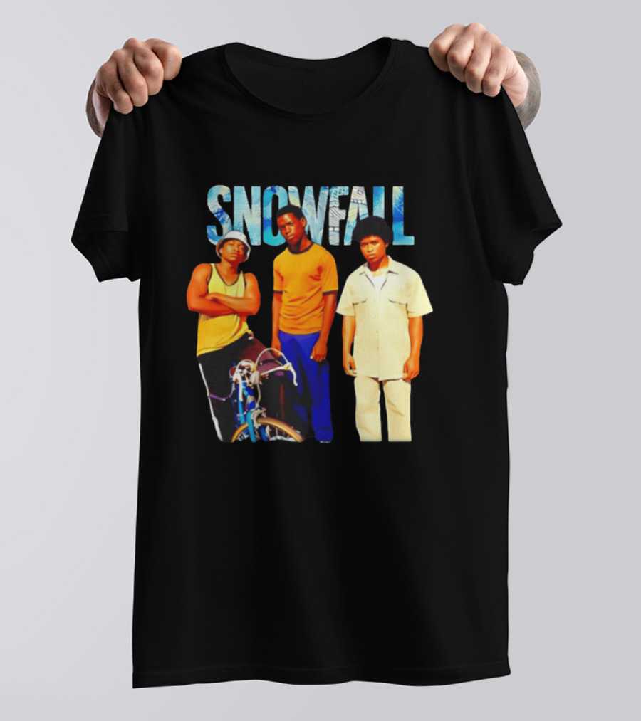 Snowfall 2017 TV Series Damson Idris Carter Hudson Gail Bean Actors T-Shirt