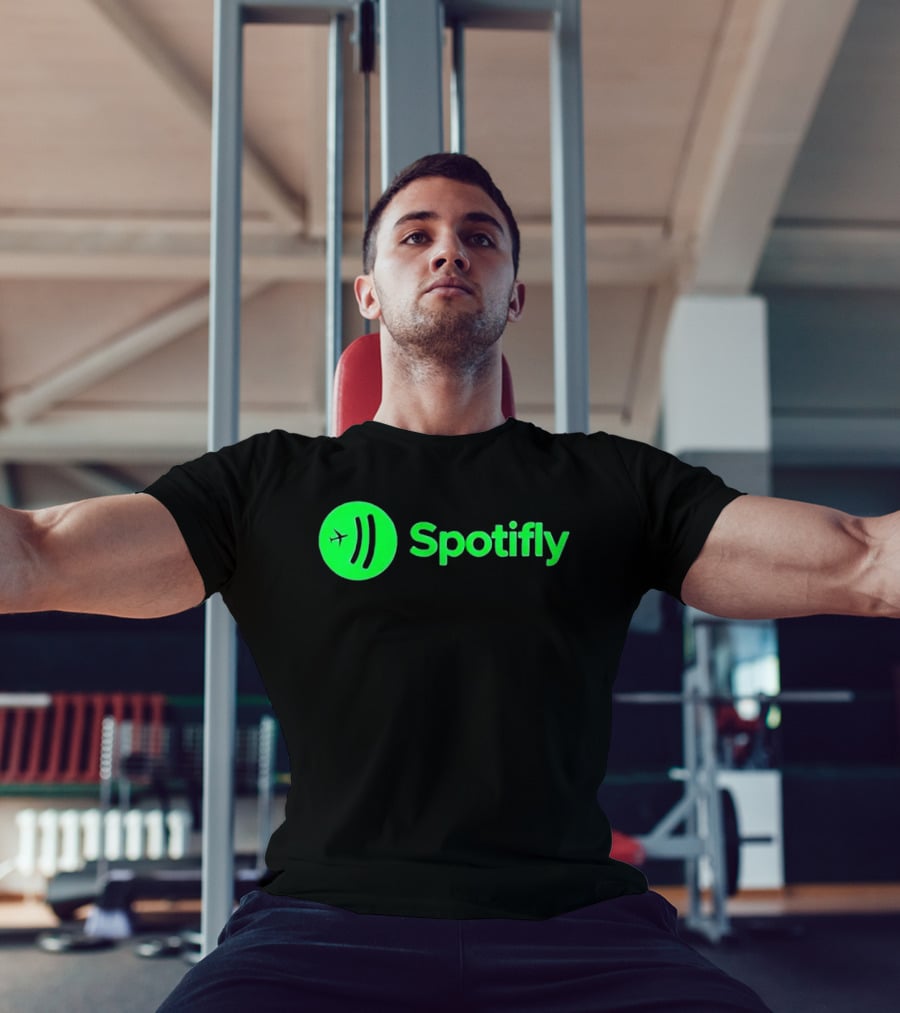 Spotifly 911 Parody Green Fly T-Shirt