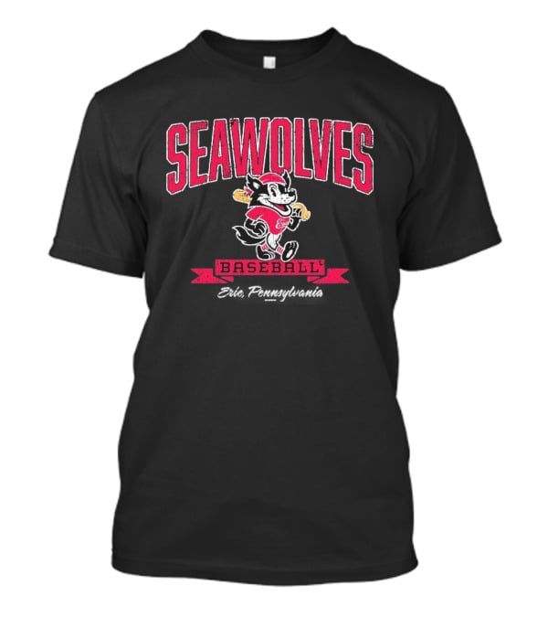 Erie SeaWolves Seawolves Baseball Team T-Shirt