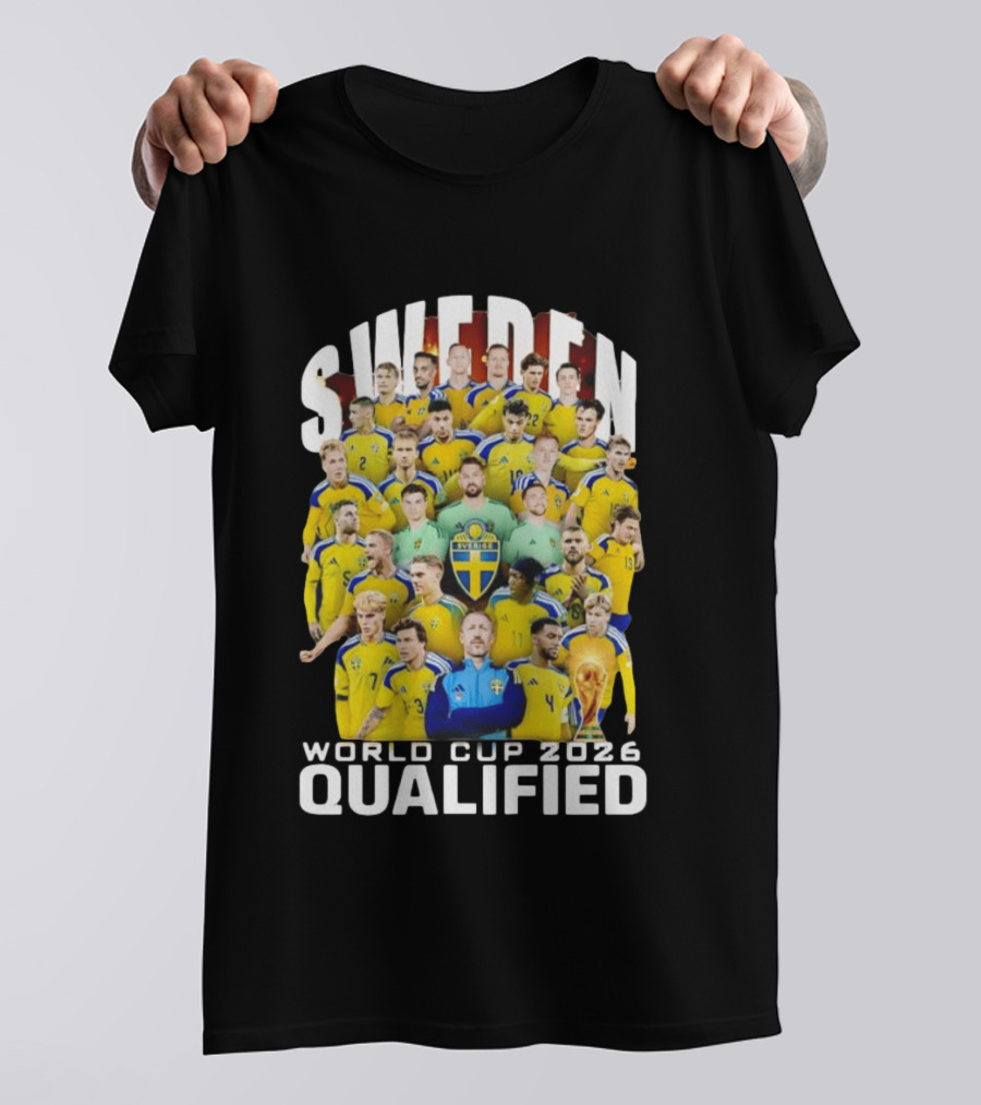 Sweden World Cup 2026 Qualified T-Shirt