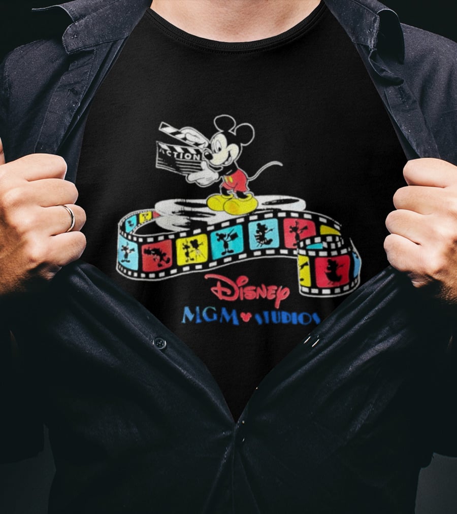 Disney MGM Studios Mickey Mouse Movie Magic Film Strip T-Shirt