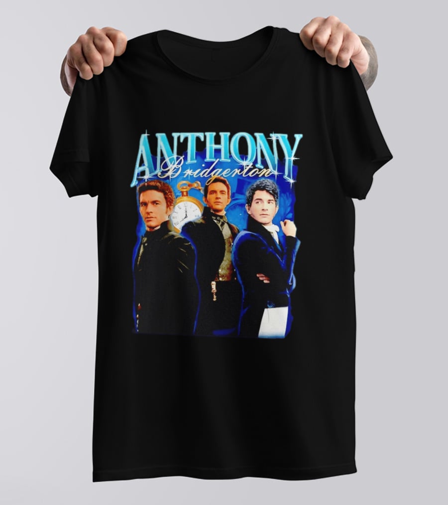 Anthony Bridgerton Netflix Series Character With T-Shirt