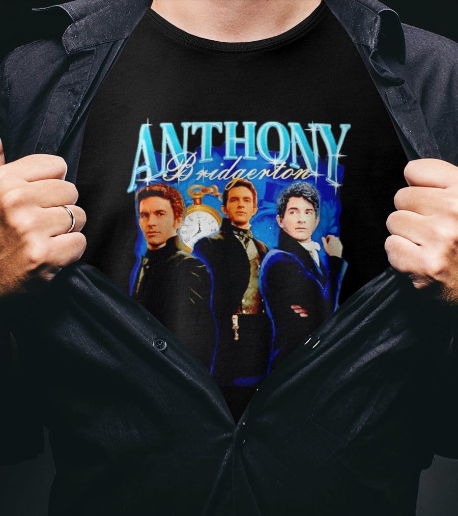 Anthony Bridgerton Netflix Series Character With T-Shirt