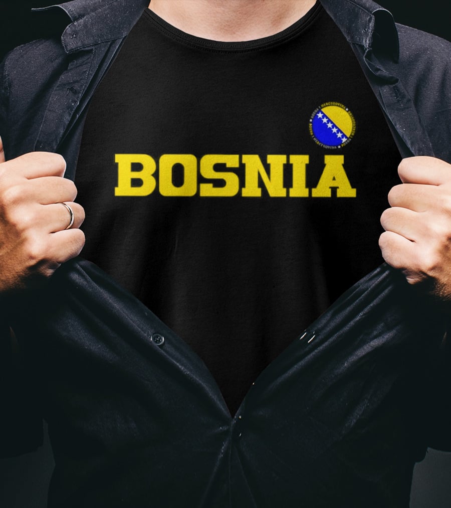 Bosnia Hercegovina Sarajevo Flag Bosna 1967 T-Shirt