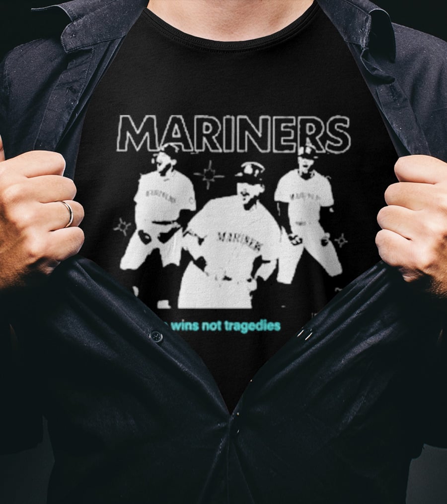 Mariners Emo Night Giveaway Seattle Team T-Shirt